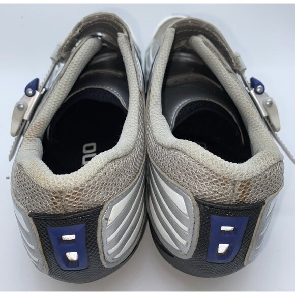 Shimano SH-R085 Men's Road Cycling Bicycle Shoes Silver White 44 EUR 9.7 US - Picture 3 of 16